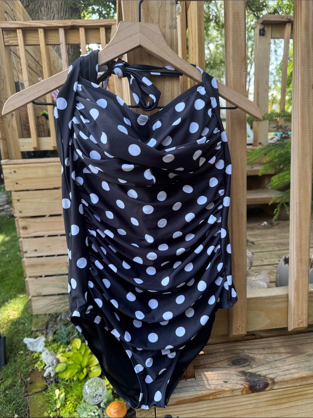 Smismivo Polka Dot One-Piece Swimsuit